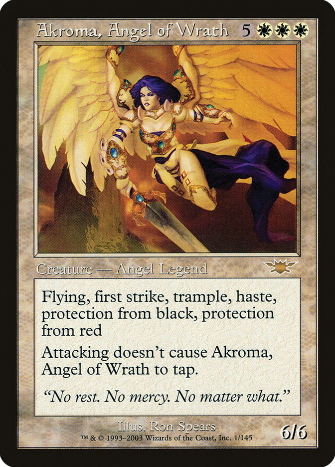 Akroma, Angel of Wrath [Legions] | D20 Games