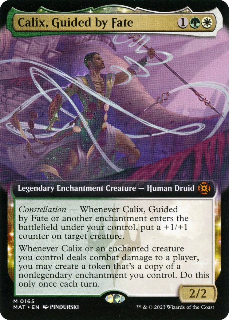 Calix, Guided by Fate (Extended Art) [March of the Machine: The Aftermath] | D20 Games