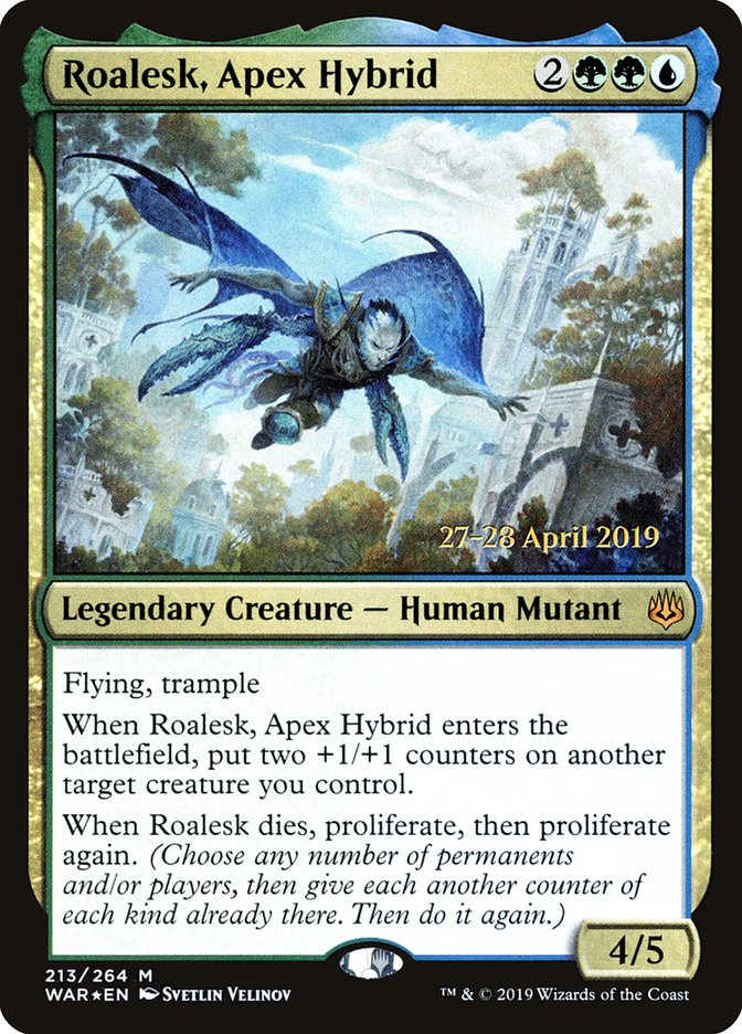 Roalesk, Apex Hybrid  [War of the Spark Prerelease Promos] | D20 Games