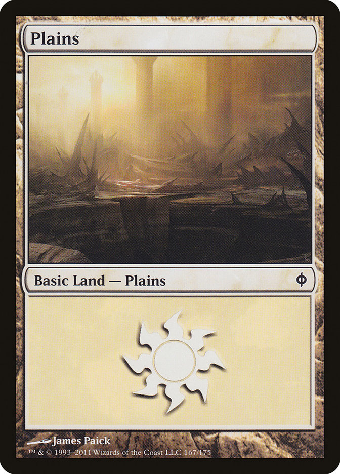 Plains (167) [New Phyrexia] | D20 Games