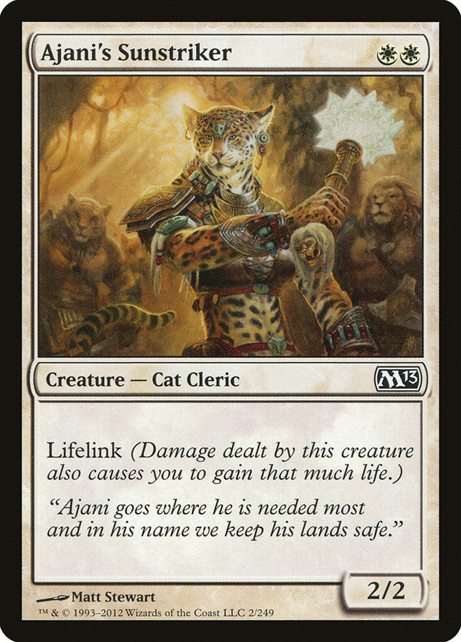 Ajani's Sunstriker [Magic 2013] | D20 Games