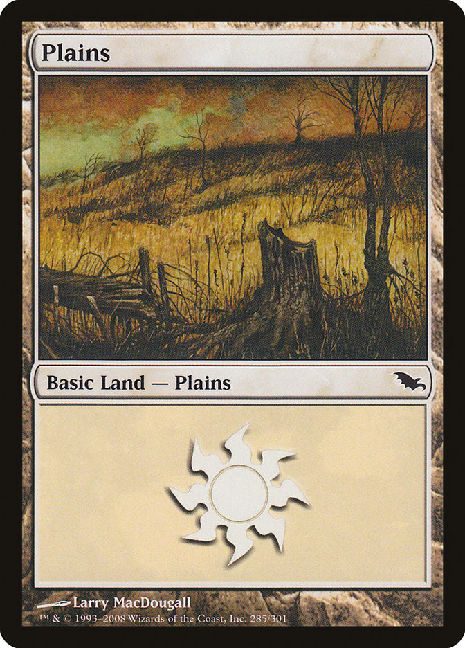 Plains (285) [Shadowmoor] | D20 Games