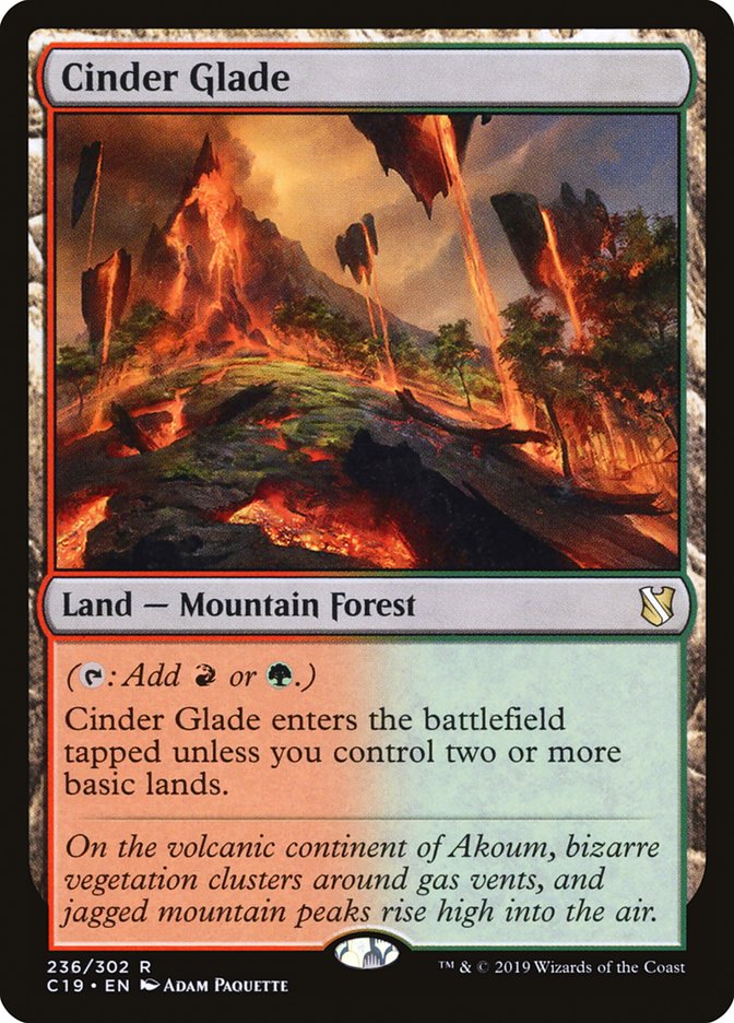 Cinder Glade [Commander 2019] | D20 Games