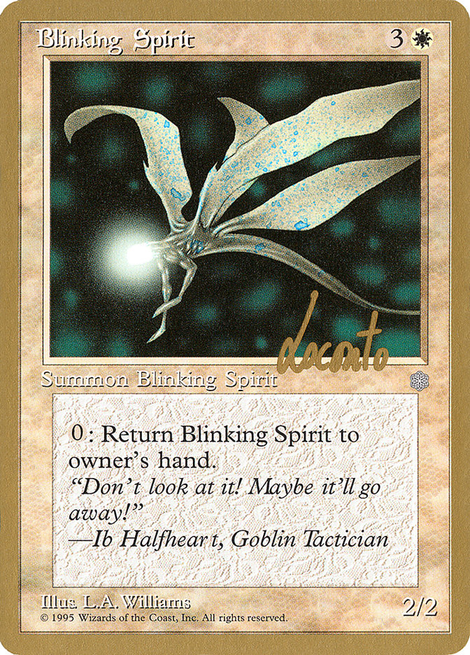 Blinking Spirit (Michael Loconto) [Pro Tour Collector Set] | D20 Games