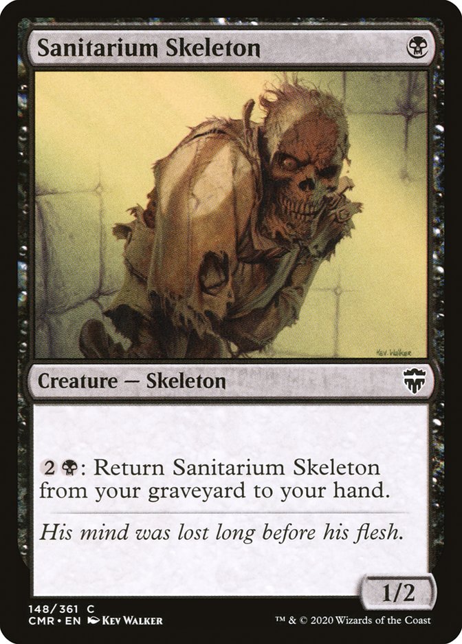 Sanitarium Skeleton [Commander Legends] | D20 Games