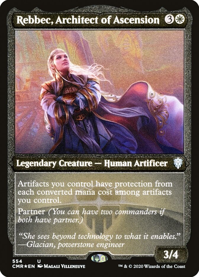 Rebbec, Architect of Ascension (Etched) [Commander Legends] | D20 Games