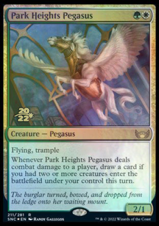 Park Heights Pegasus [Streets of New Capenna Prerelease Promos] | D20 Games