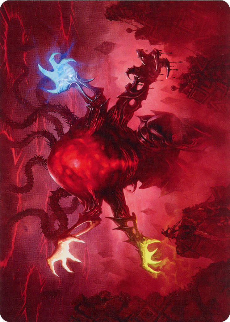 Omnath, Locus of All Art Card (51) [March of the Machine Art Series] | D20 Games