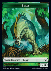 Beast (19) // Elephant Token [Commander Legends Tokens] | D20 Games