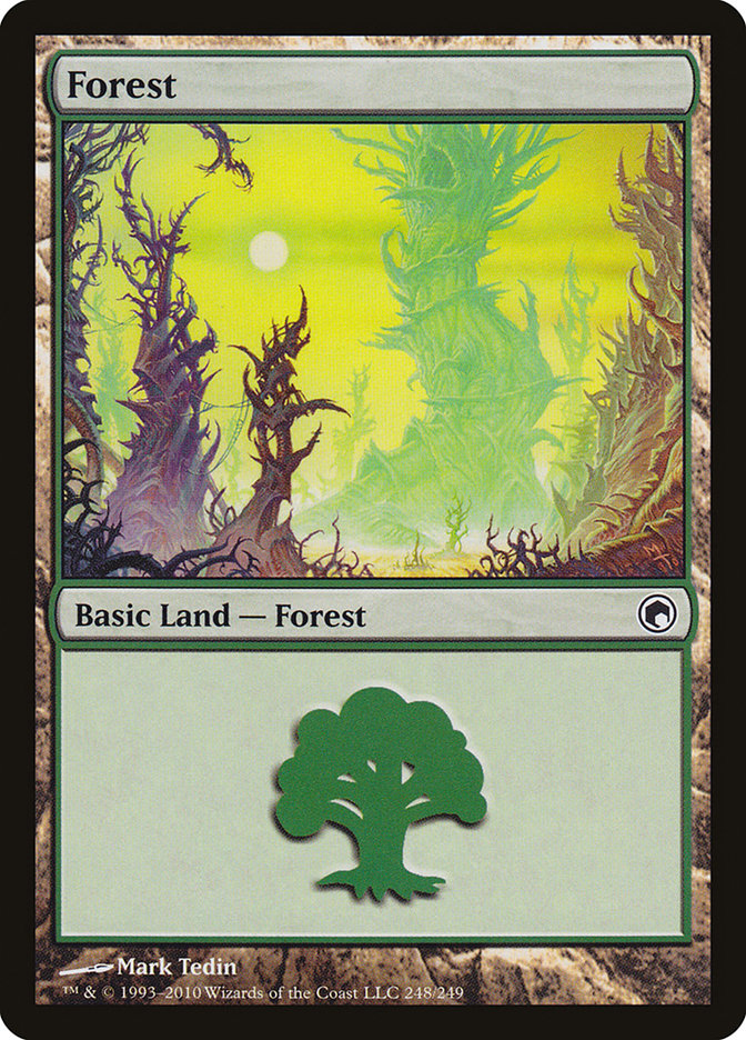 Forest (248) [Scars of Mirrodin] | D20 Games