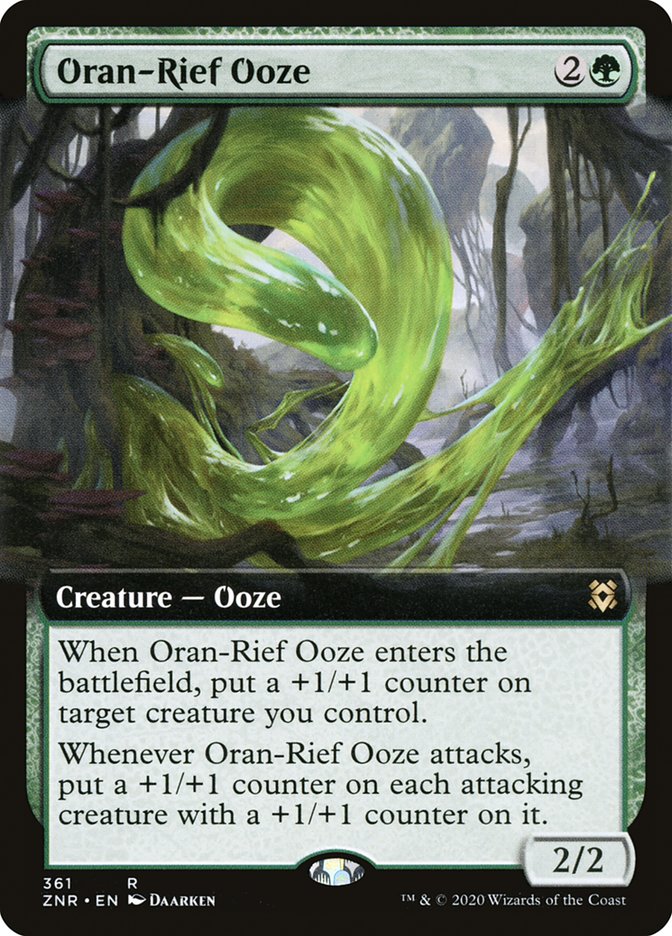 Oran-Rief Ooze (Extended) [Zendikar Rising] | D20 Games