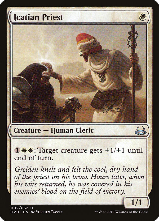 Icatian Priest (Divine vs. Demonic) [Duel Decks Anthology] | D20 Games