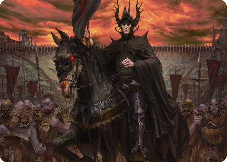 The Mouth of Sauron Art Card [The Lord of the Rings: Tales of Middle-earth Art Series] | D20 Games