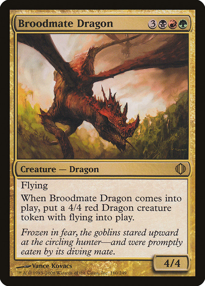 Broodmate Dragon [Shards of Alara] | D20 Games