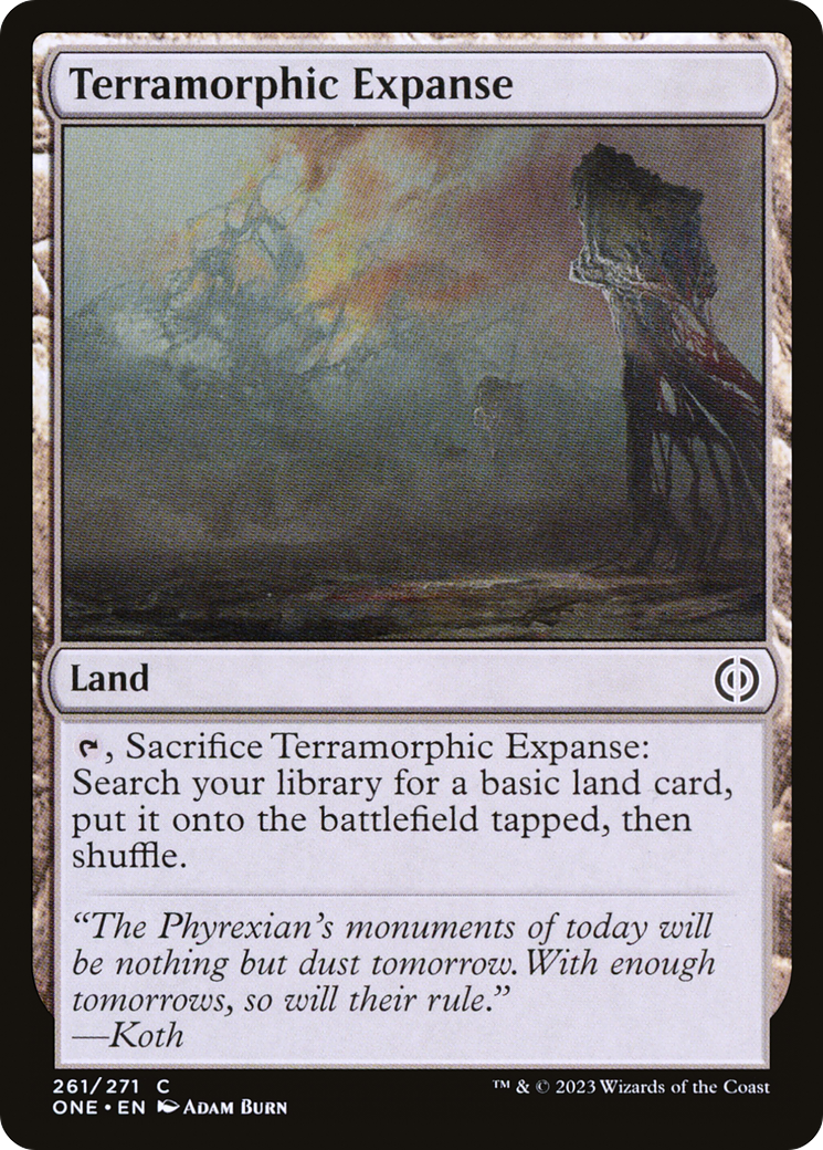 Terramorphic Expanse [Phyrexia: All Will Be One] | D20 Games