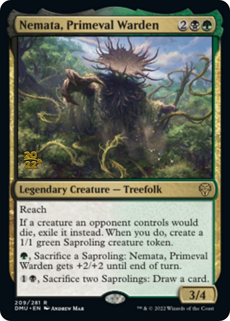 Nemata, Primeval Warden [Dominaria United Prerelease Promos] | D20 Games