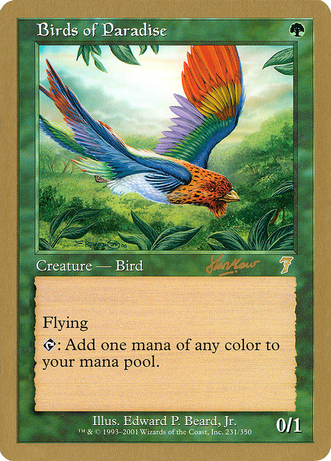 Birds of Paradise (Sim Han How) [World Championship Decks 2002] | D20 Games