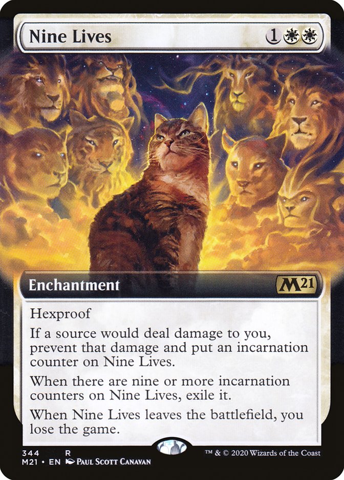 Nine Lives (Extended) [Core Set 2021] | D20 Games