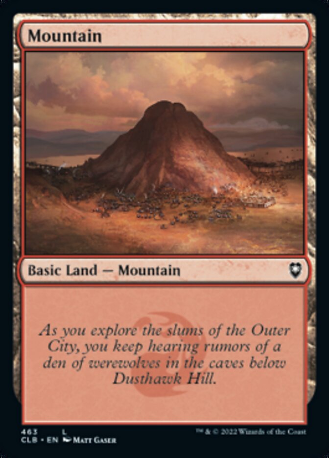 Mountain (463) [Commander Legends: Battle for Baldur's Gate] | D20 Games