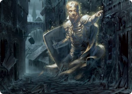 Dennick, Pious Apparition Art Card [Innistrad: Midnight Hunt Art Series] | D20 Games