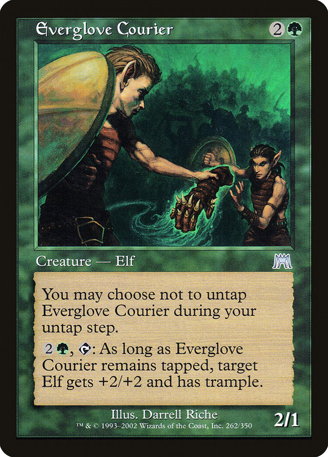 Everglove Courier [Onslaught] | D20 Games