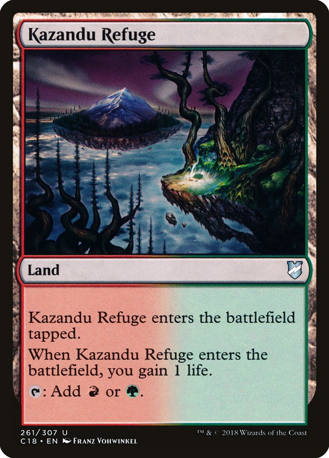 Kazandu Refuge [Commander 2018] | D20 Games