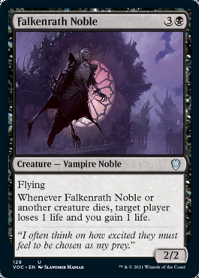 Falkenrath Noble [Innistrad: Crimson Vow Commander] | D20 Games