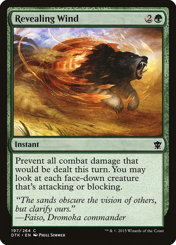 Revealing Wind [Dragons of Tarkir] | D20 Games