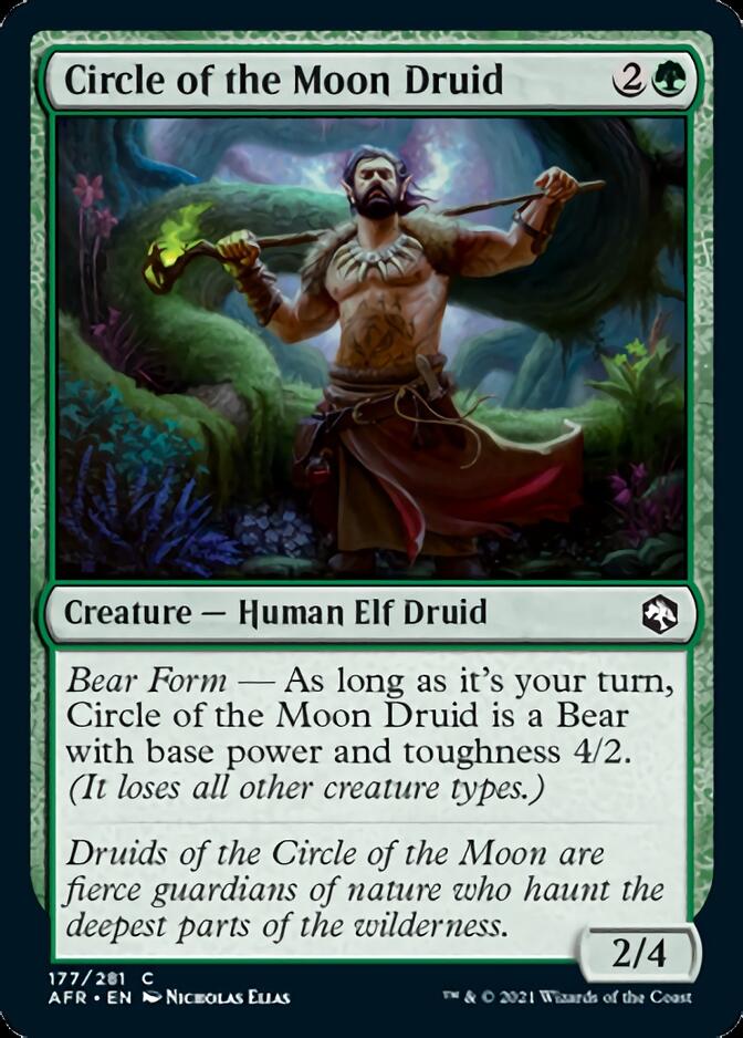 Circle of the Moon Druid [Dungeons & Dragons: Adventures in the Forgotten Realms] | D20 Games