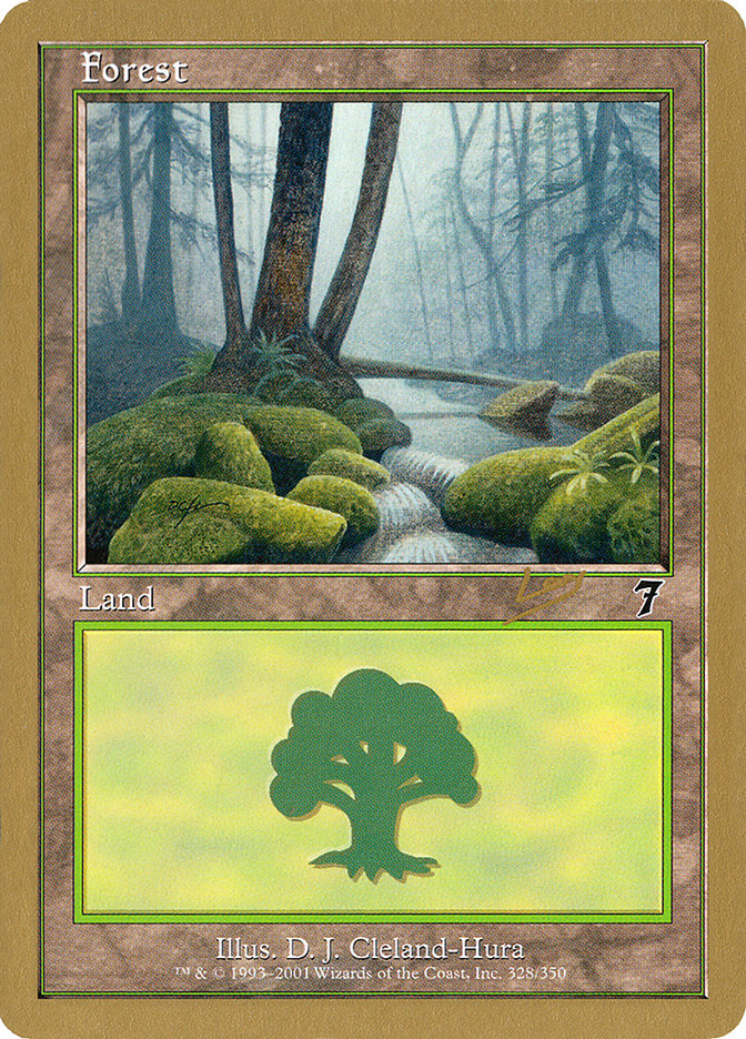 Forest (rl328) (Raphael Levy) [World Championship Decks 2002] | D20 Games