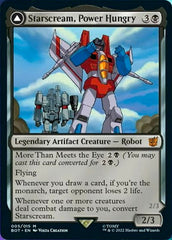 Starscream, Power Hungry // Starscream, Seeker Leader [Universes Beyond: Transformers] | D20 Games