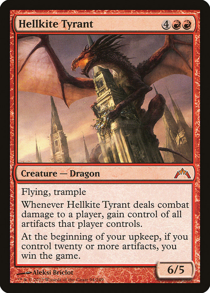 Hellkite Tyrant [Gatecrash] | D20 Games
