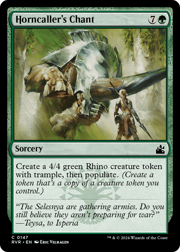 Horncaller's Chant [Ravnica Remastered] | D20 Games