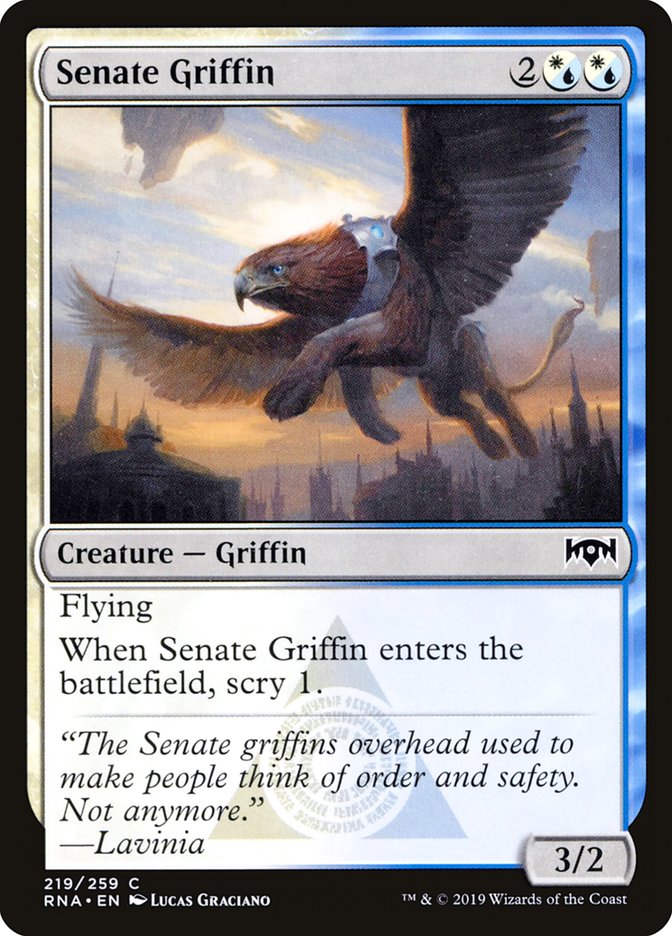 Senate Griffin [Ravnica Allegiance] | D20 Games