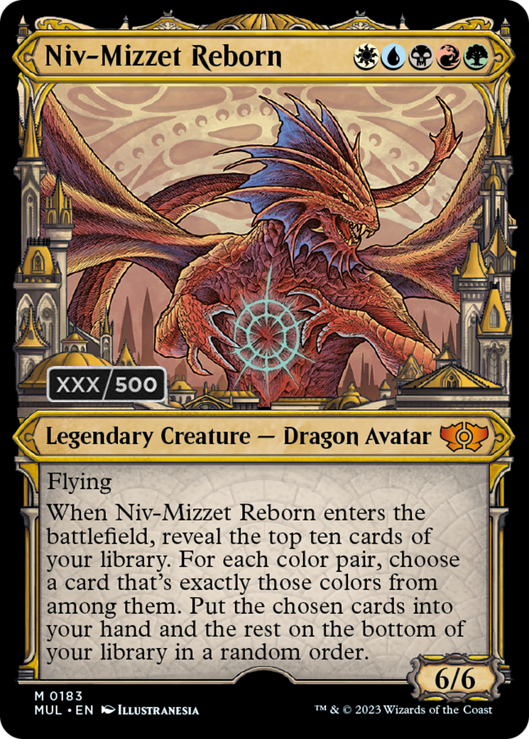 Niv-Mizzet Reborn (Serialized) [Multiverse Legends] | D20 Games