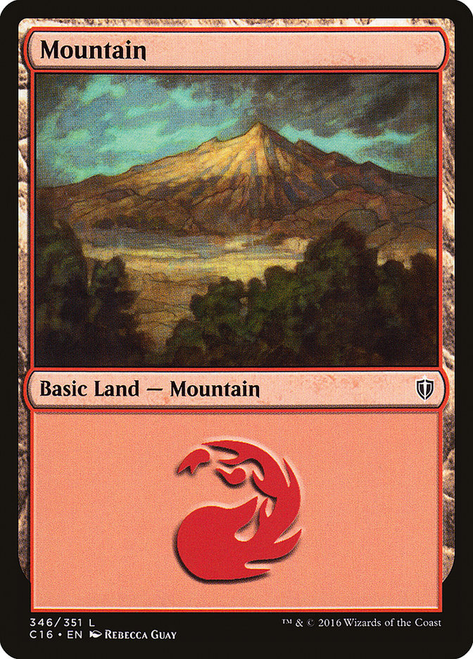 Mountain (346) [Commander 2016] | D20 Games