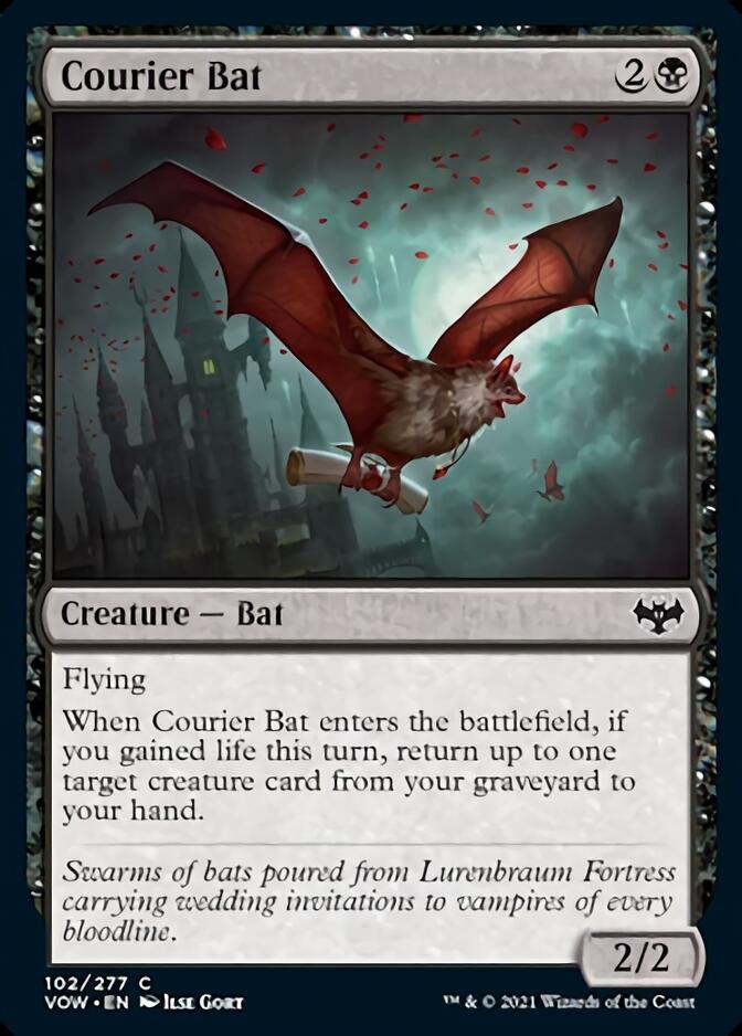 Courier Bat [Innistrad: Crimson Vow] | D20 Games