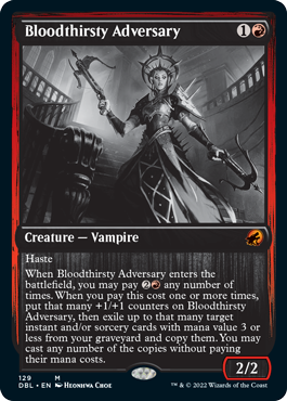 Bloodthirsty Adversary [Innistrad: Double Feature] | D20 Games