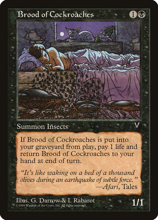 Brood of Cockroaches [Visions] | D20 Games