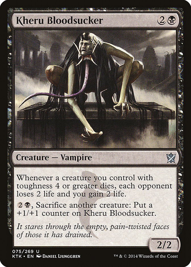 Kheru Bloodsucker [Khans of Tarkir] | D20 Games