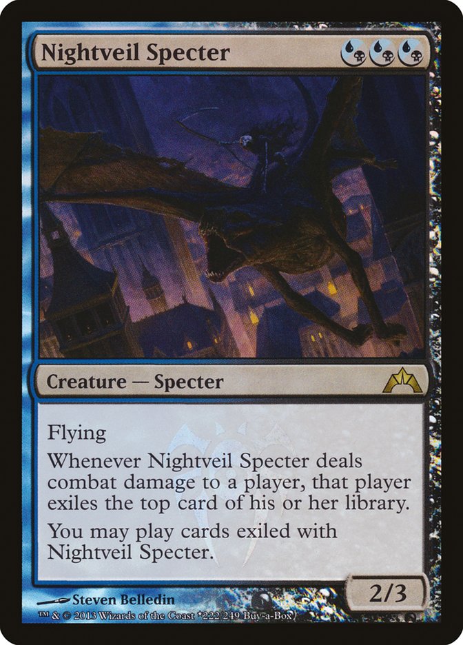 Nightveil Specter (Buy-A-Box) [Gatecrash Promos] | D20 Games