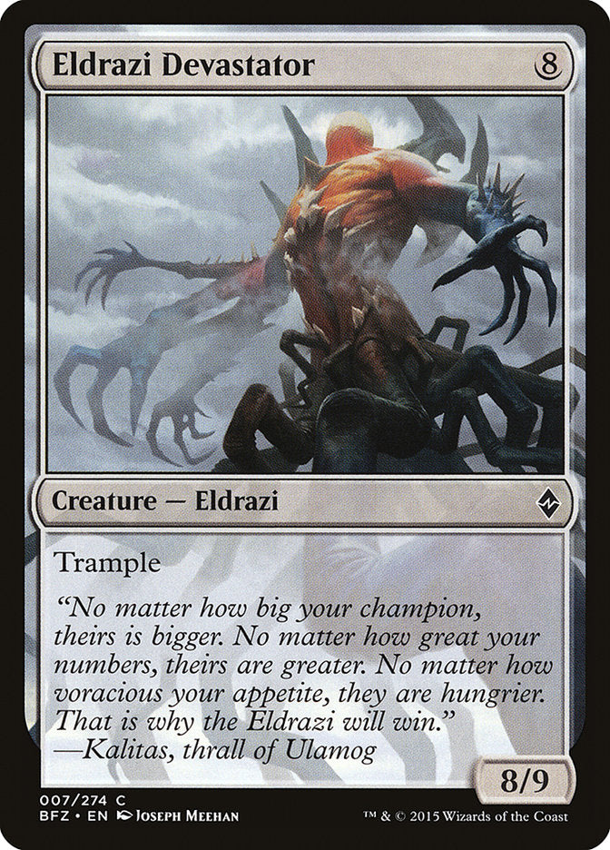 Eldrazi Devastator [Battle for Zendikar] | D20 Games