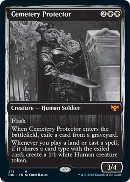 Cemetery Protector [Innistrad: Double Feature] | D20 Games