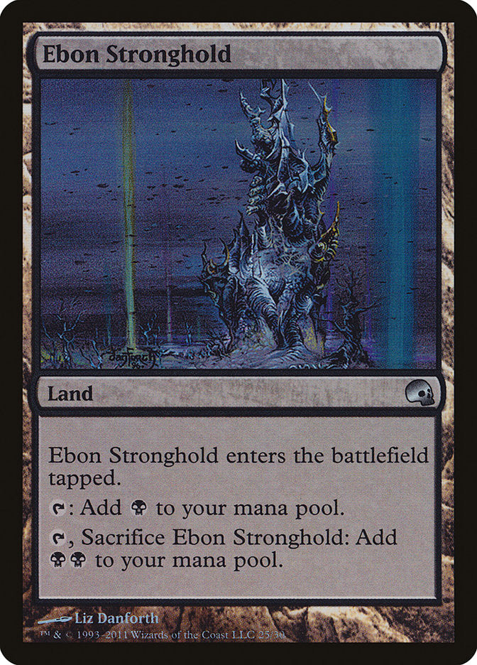 Ebon Stronghold [Premium Deck Series: Graveborn] | D20 Games