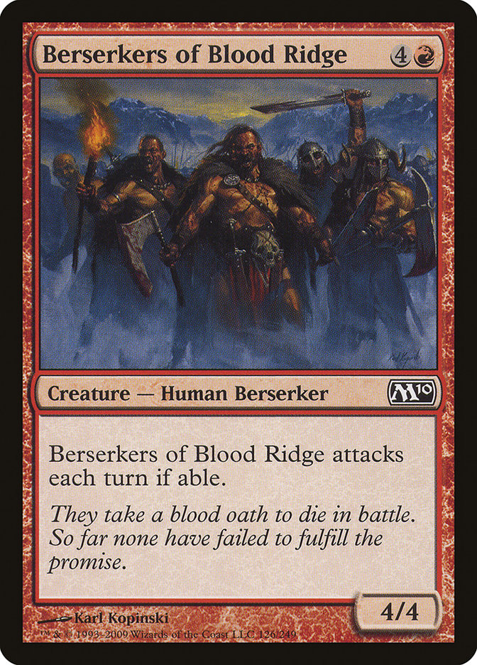 Berserkers of Blood Ridge [Magic 2010] | D20 Games