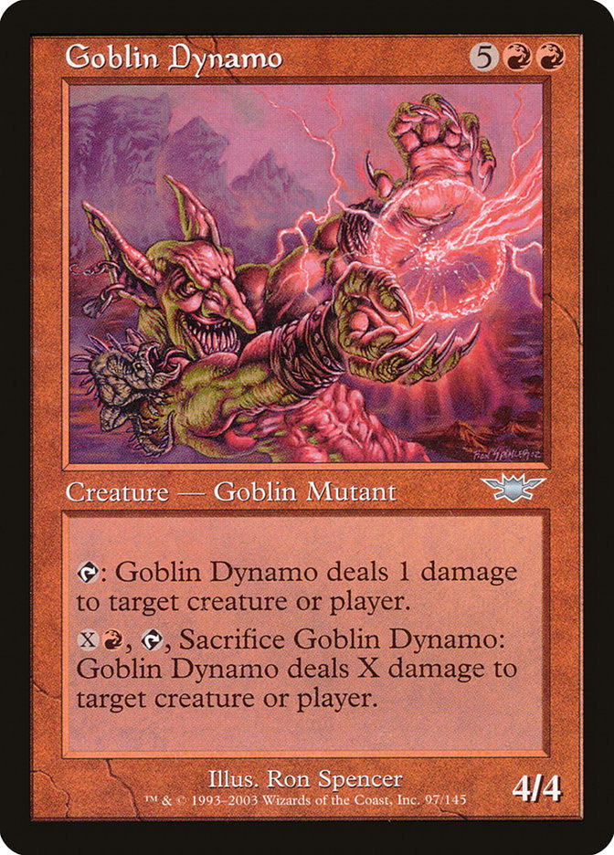 Goblin Dynamo [Legions] | D20 Games