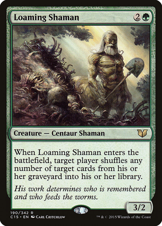 Loaming Shaman [Commander 2015] | D20 Games
