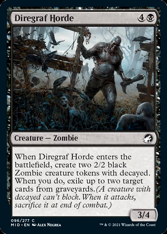 Diregraf Horde [Innistrad: Midnight Hunt] | D20 Games