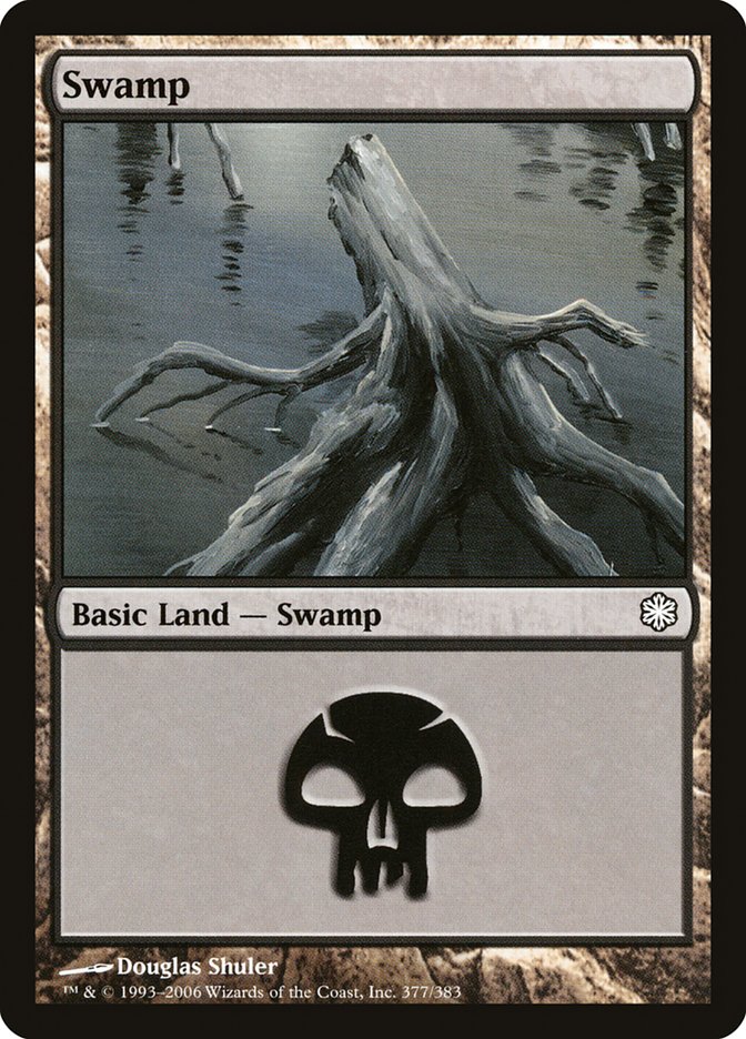 Swamp (377) [Coldsnap Theme Decks] | D20 Games