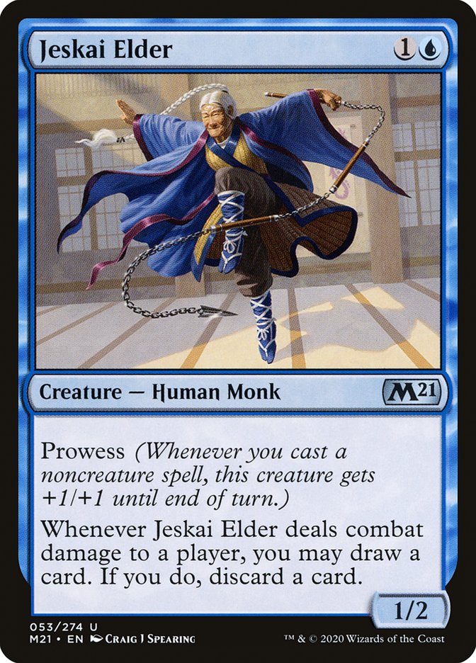 Jeskai Elder [Core Set 2021] | D20 Games